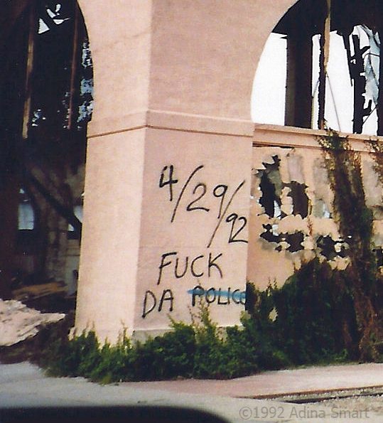 Anti-Police grafitti